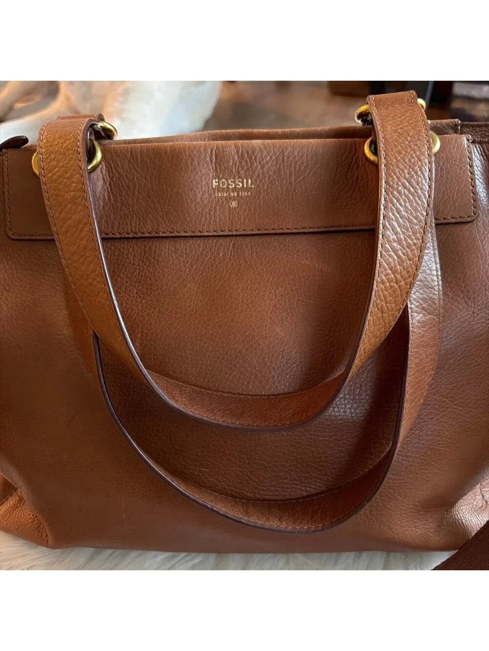 Fossil tote crossbody bag